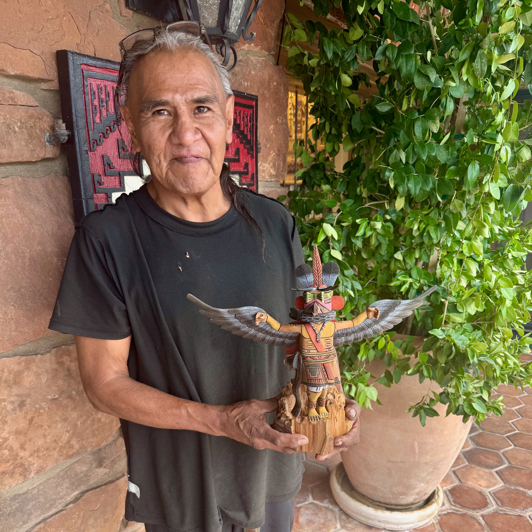 Hopi Red Tail Hawk Kachina
