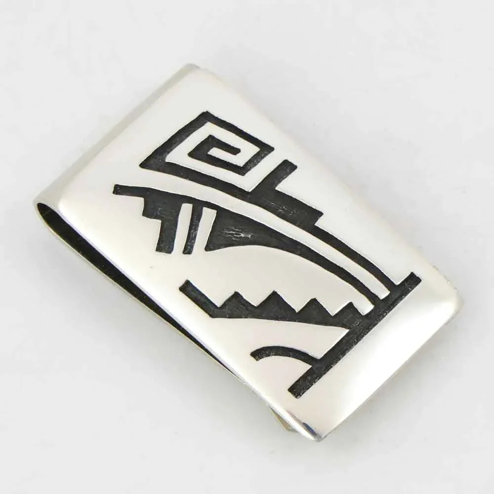 Prayer Feathers Money Clip