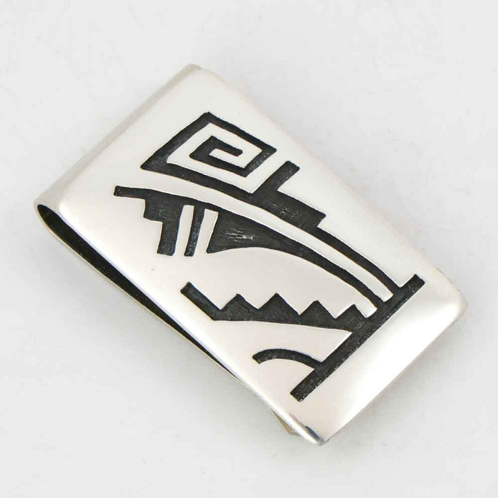 Prayer Feathers Money Clip