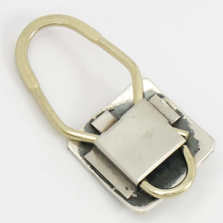 Sleeping Beauty Turquoise Key Ring