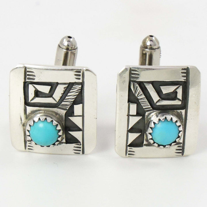 Sleeping Beauty Turquoise Cuff Links