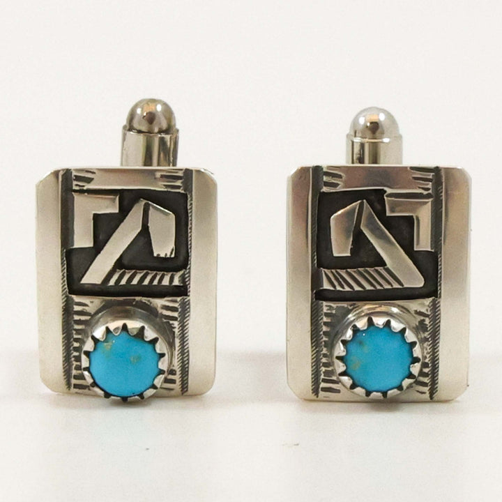 Sleeping Beauty Turquoise Cuff Links