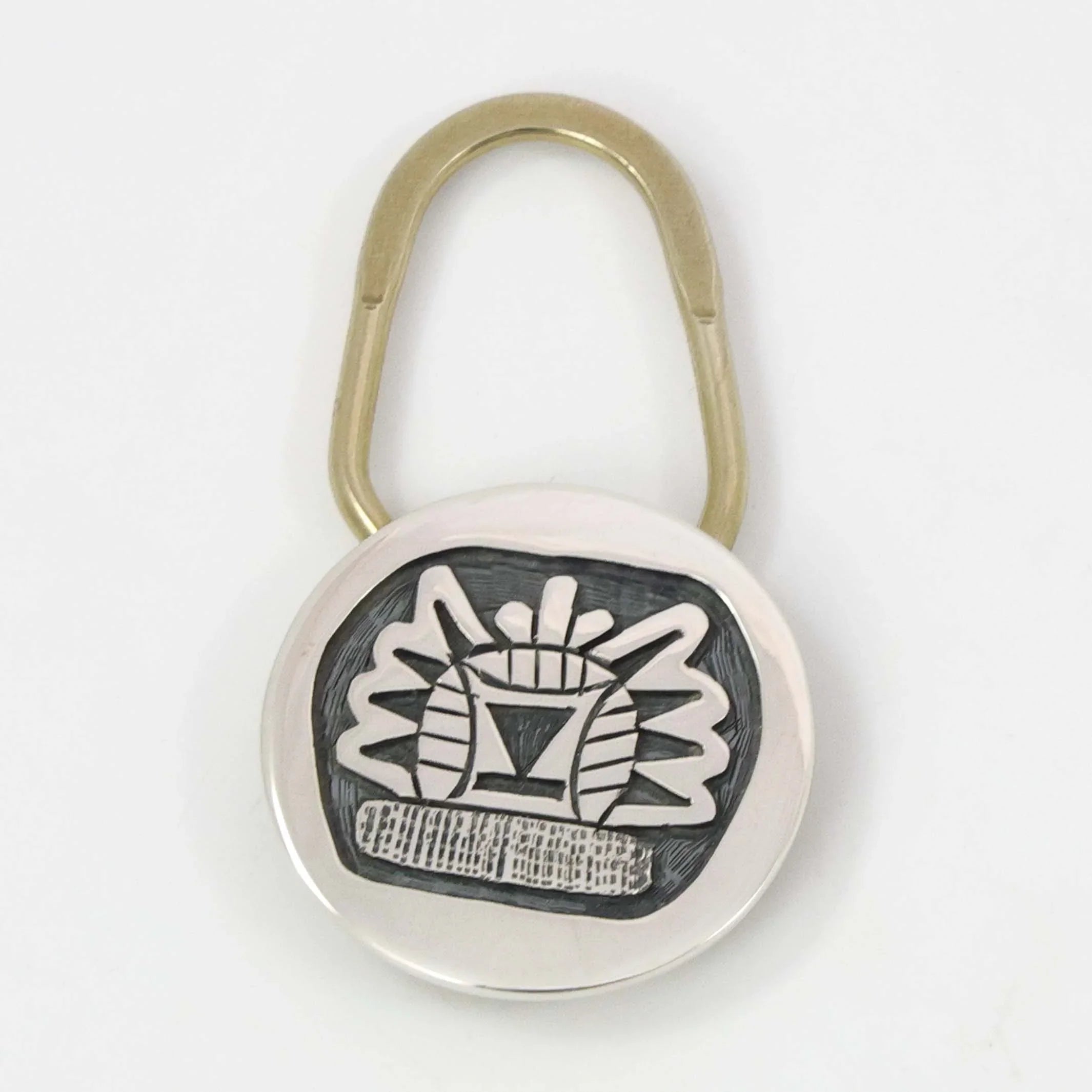 小物 Hopi Alde Qumyintewa Money Clip Hopi Sunface Money Clip | Joe Wilcox Indian Den