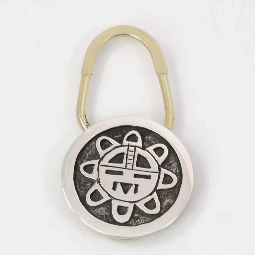 Sunface Key Ring