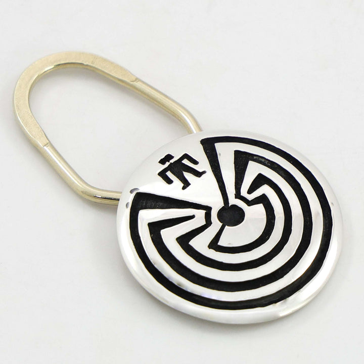 Man in the Maze Key Ring