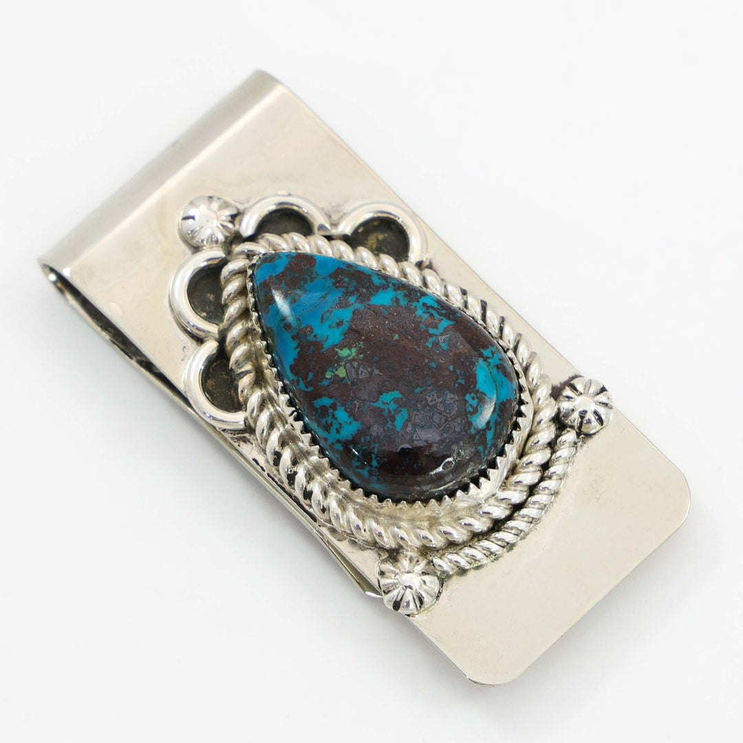 Chrysocolla Money Clip