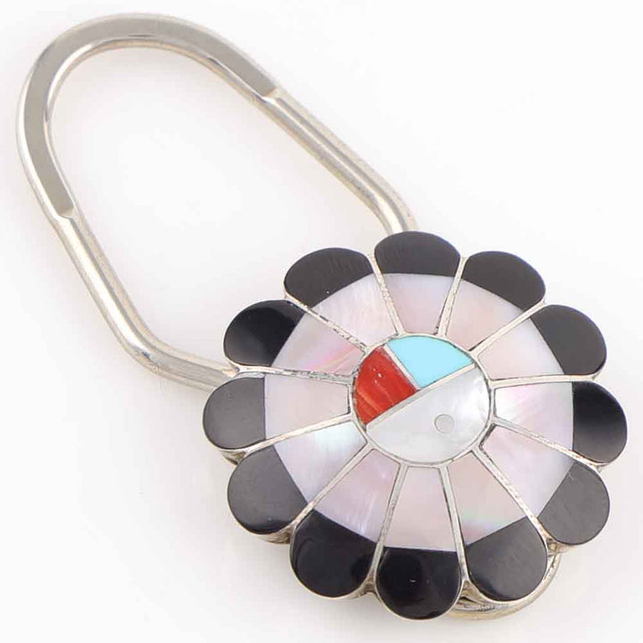 Sunface Key Ring