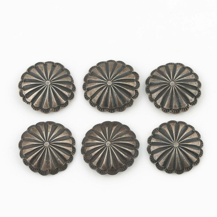 1930s Silver Button Set