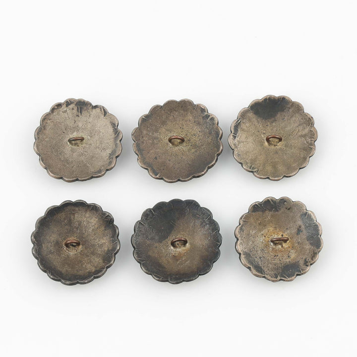 1930s Silver Button Set