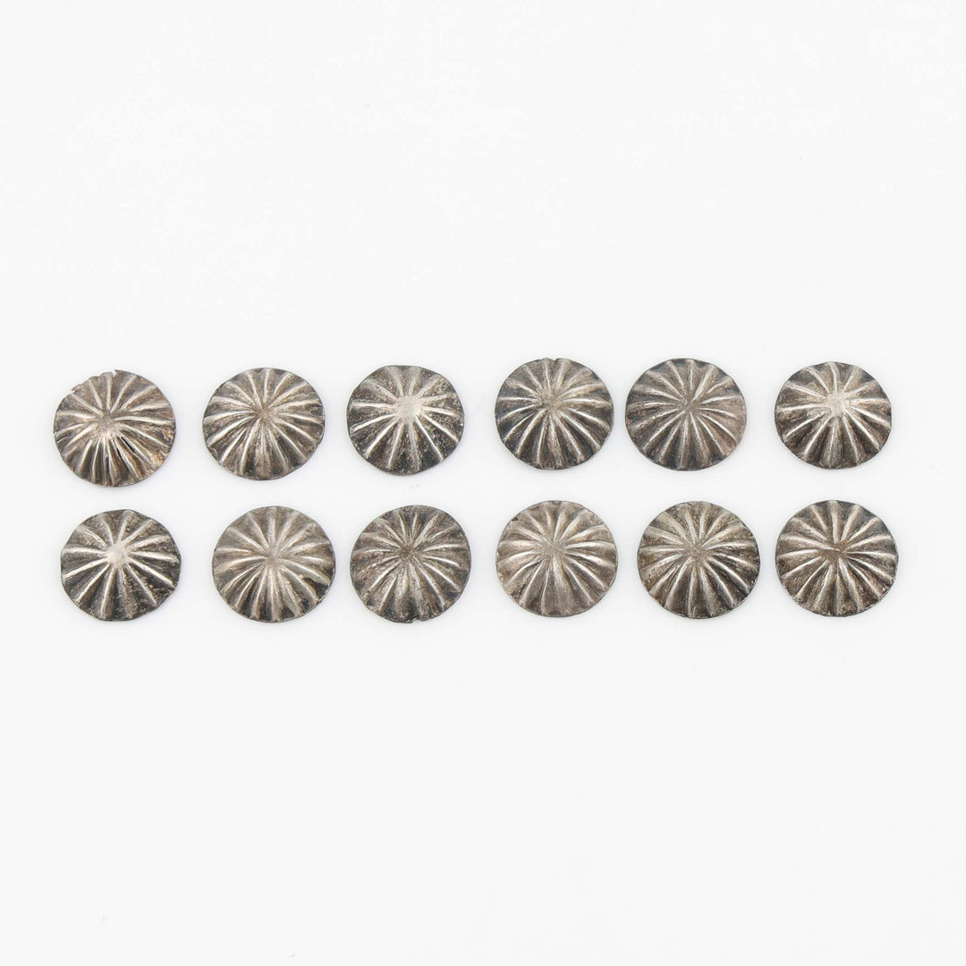 1920s Silver Button Set