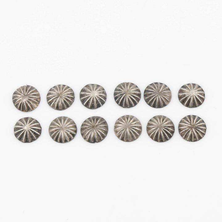 1920s Silver Button Set