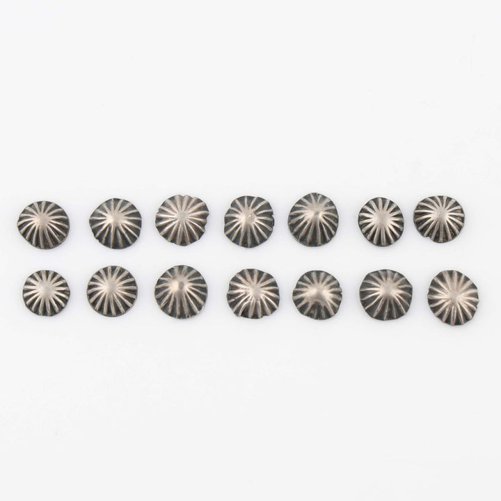 1920s Silver Button Set