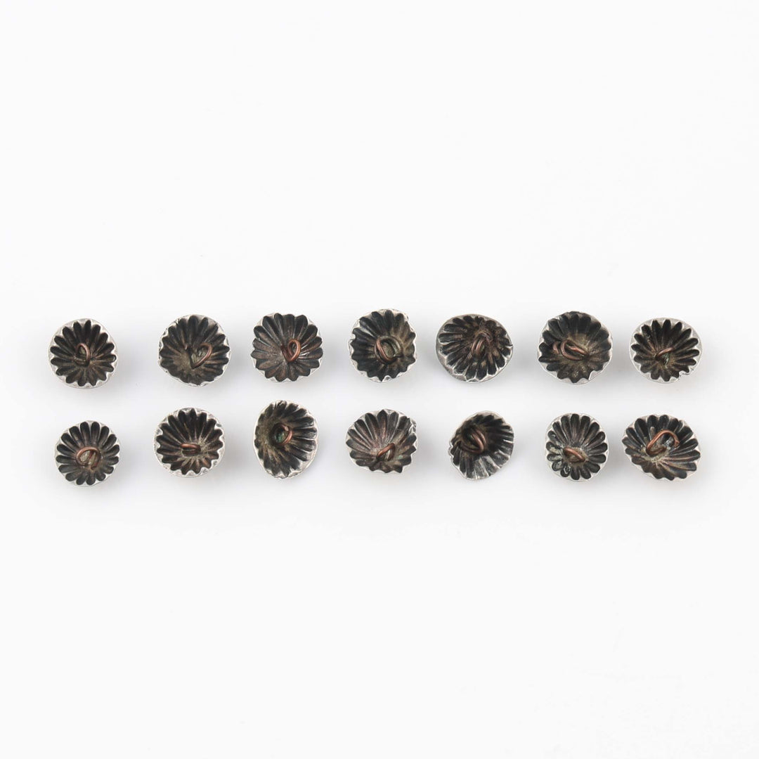 1920s Silver Button Set