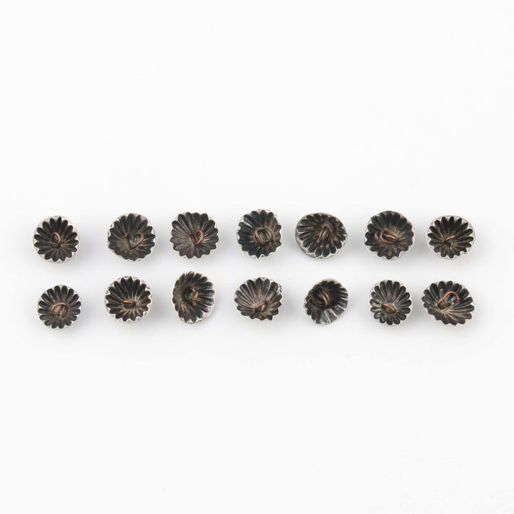 1920s Silver Button Set