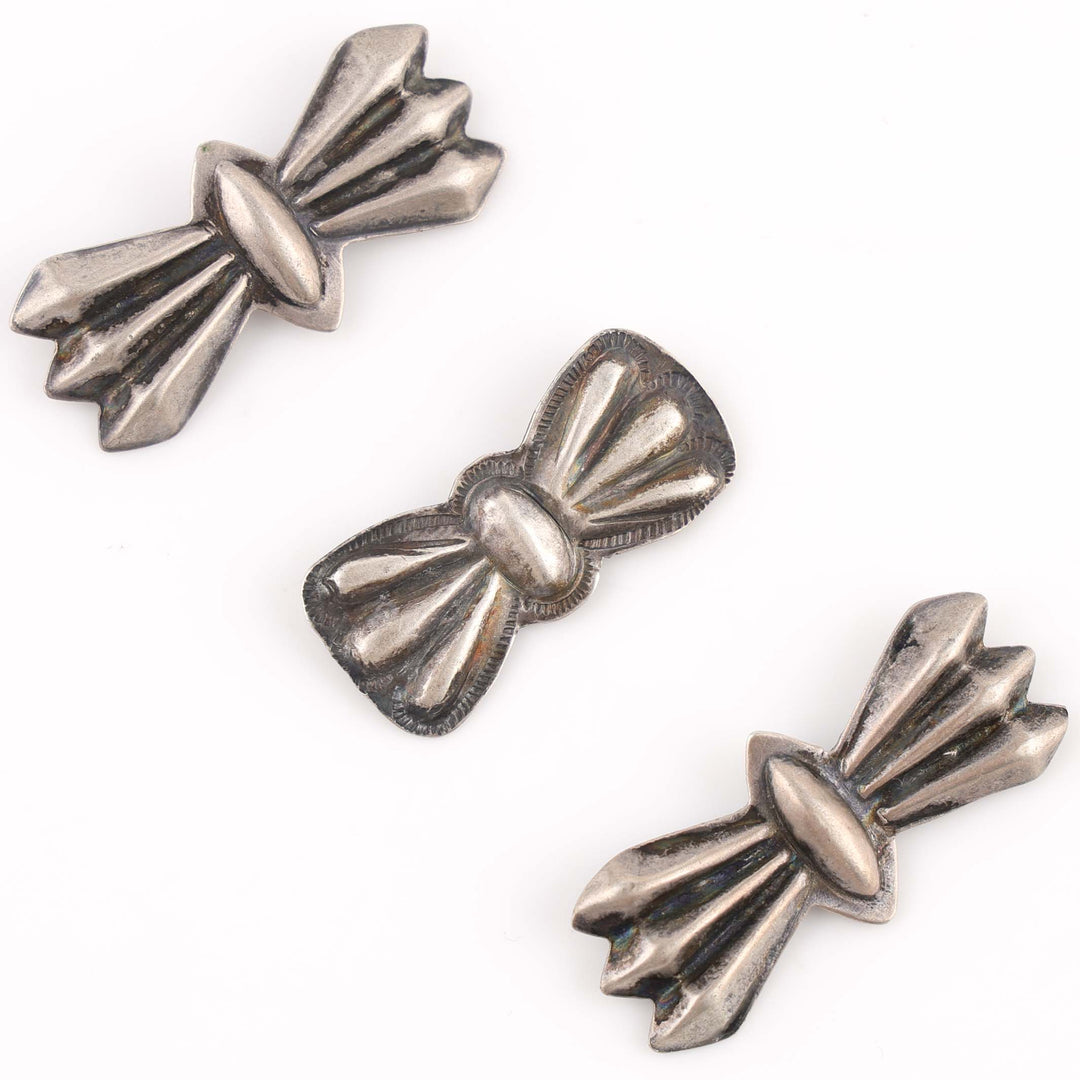1940s Silver Button Set