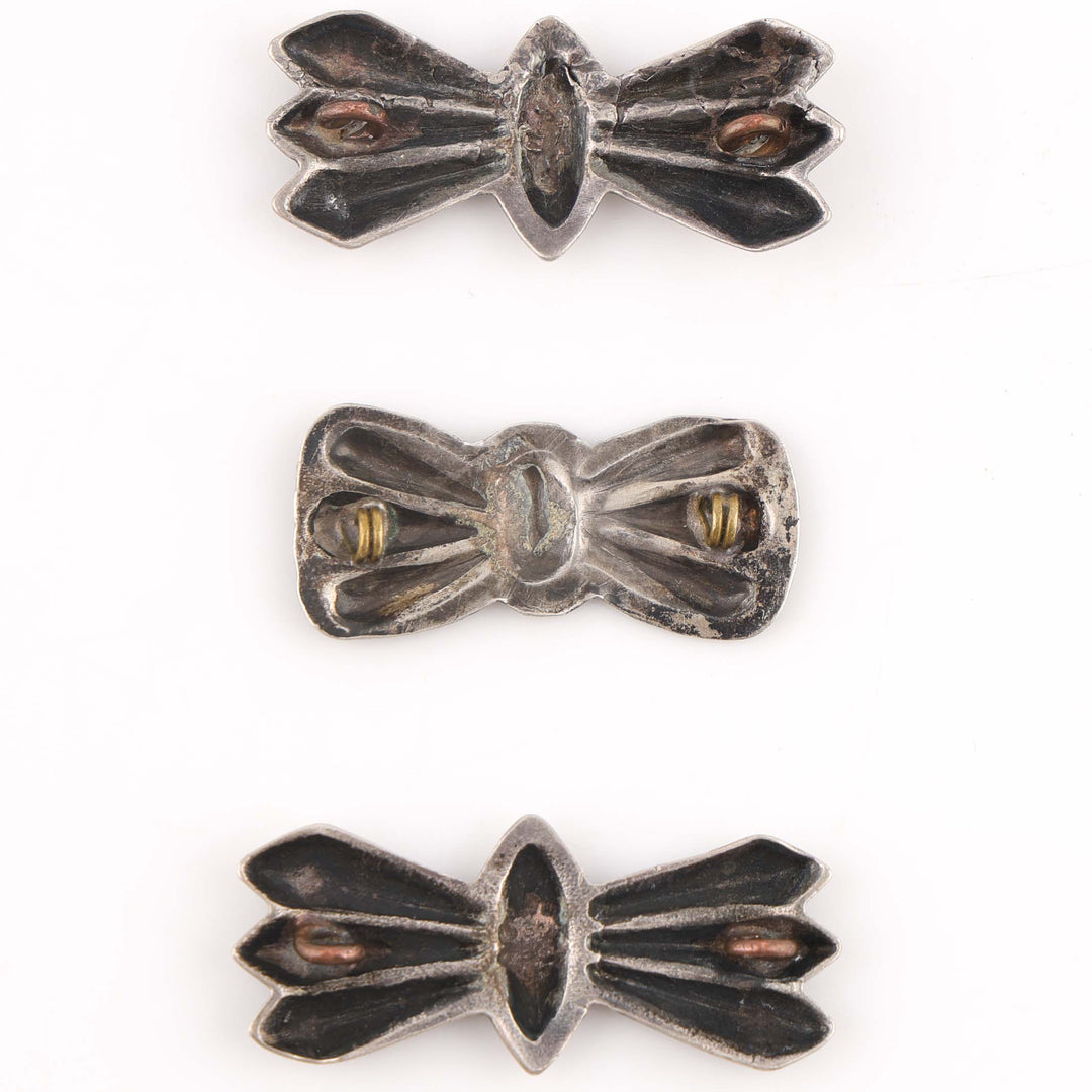 1940s Silver Button Set
