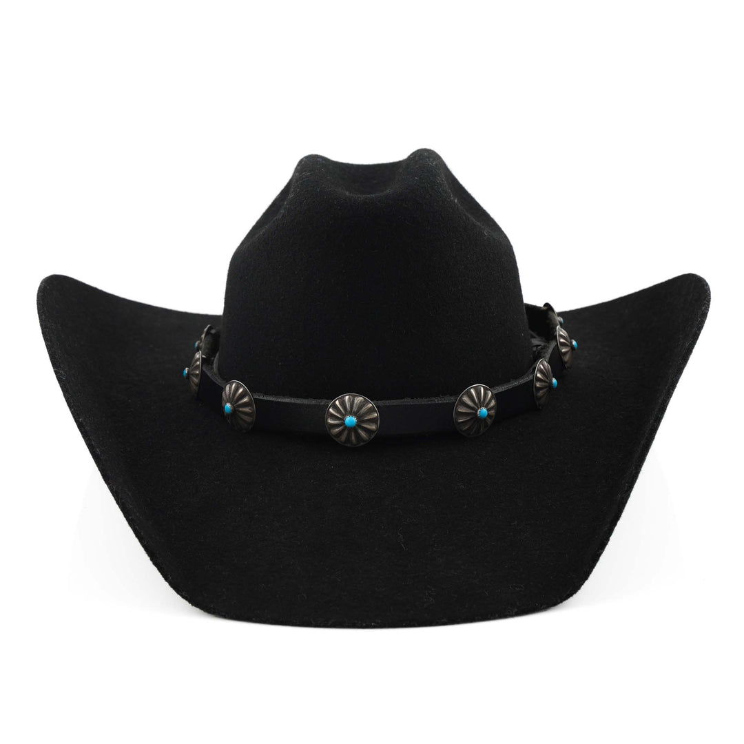 1980s Navajo Turquoise Hat Band