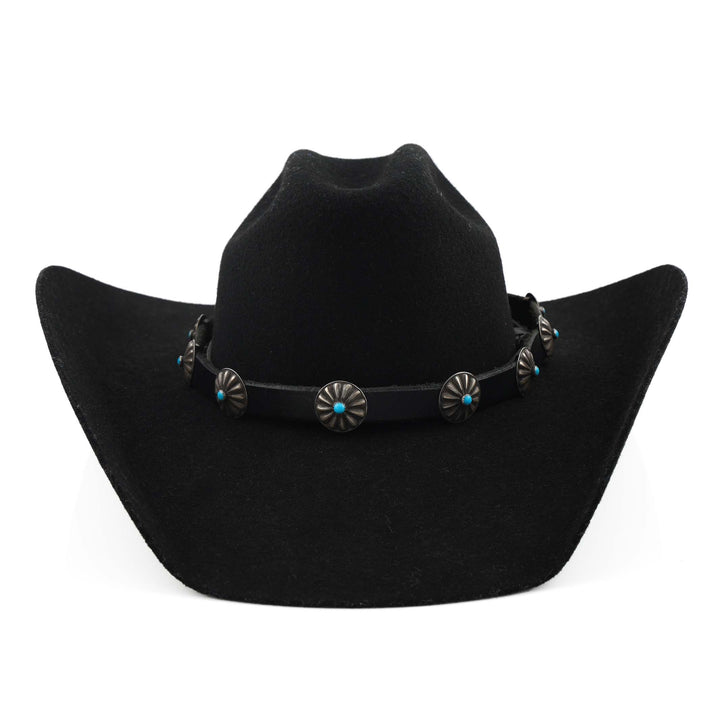 1980s Navajo Turquoise Hat Band