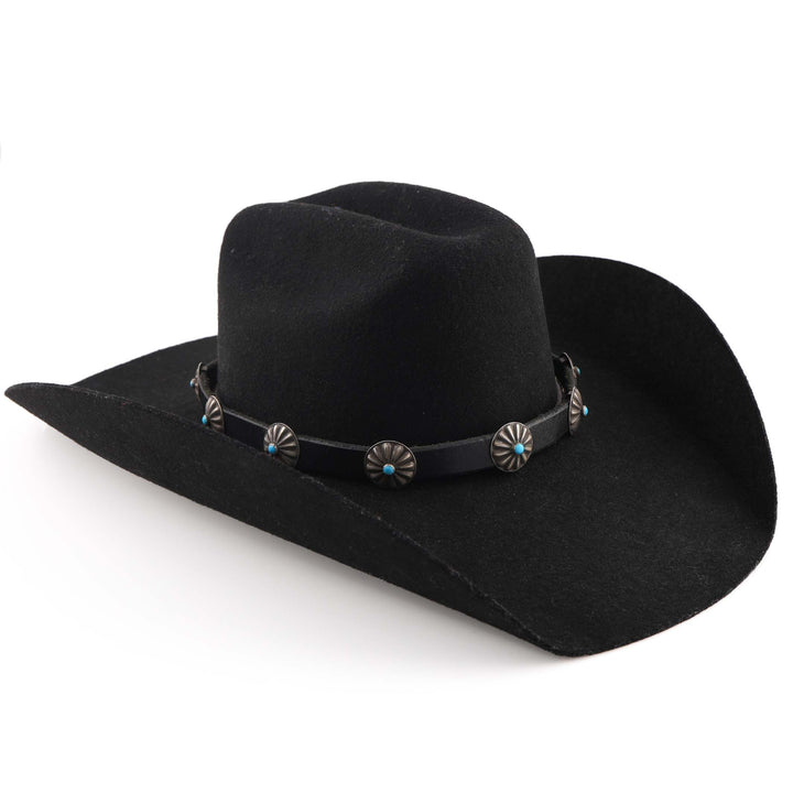 1980s Navajo Turquoise Hat Band