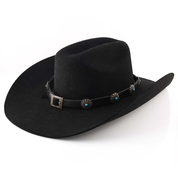 1980s Navajo Turquoise Hat Band