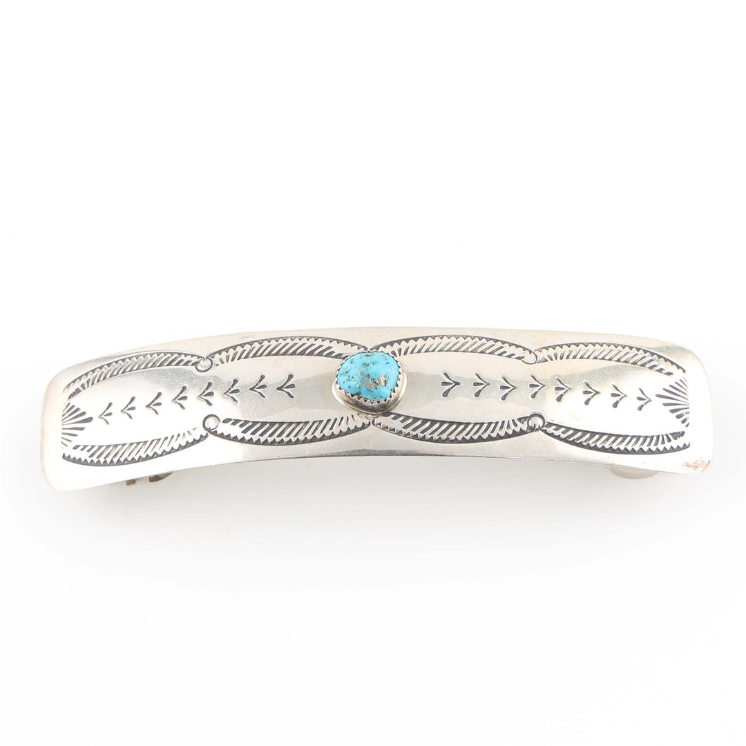 1990s Turquoise Hair Barrette