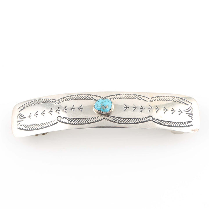 1990s Turquoise Hair Barrette