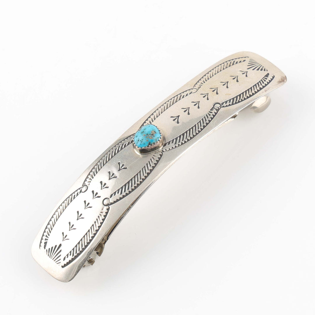1990s Turquoise Hair Barrette