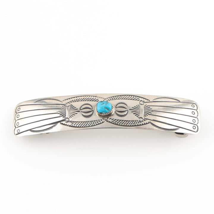 1990s Turquoise Hair Barrette