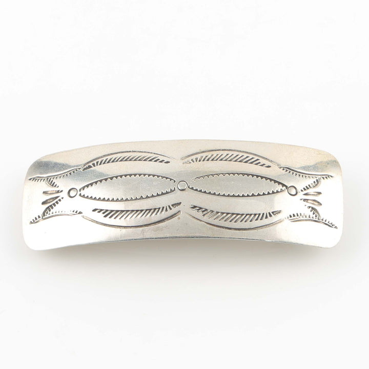 1990s Silver Hair Barrette