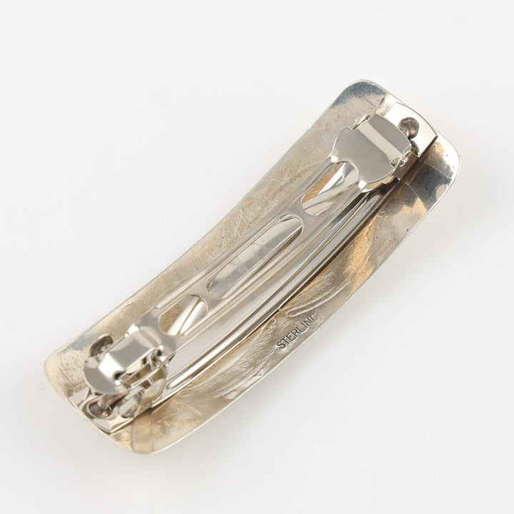 1990s Silver Hair Barrette