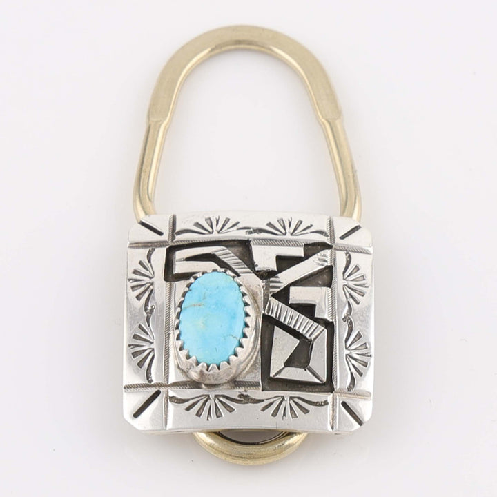 Blue Bird Turquoise Key Ring