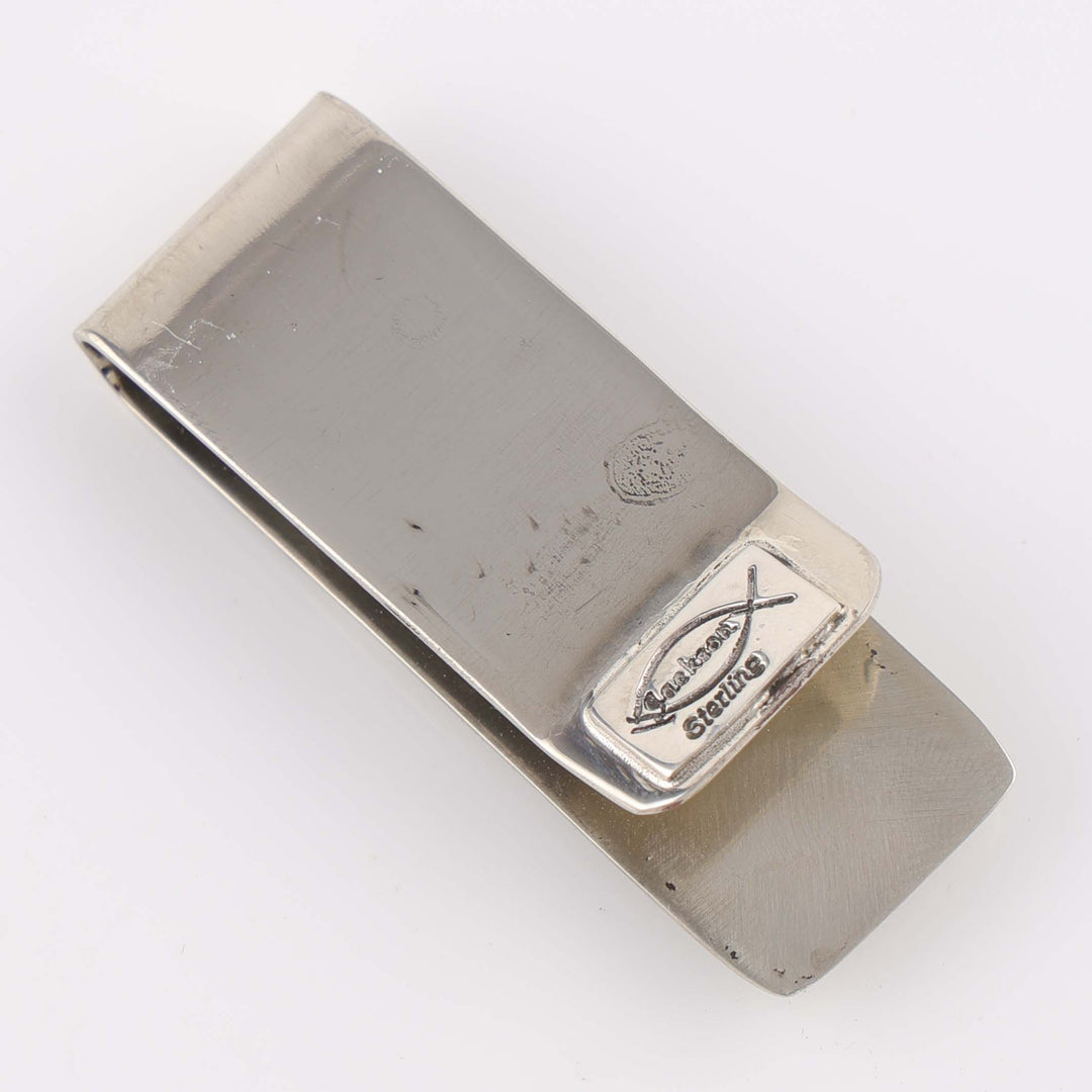 Turquoise Bear Money Clip