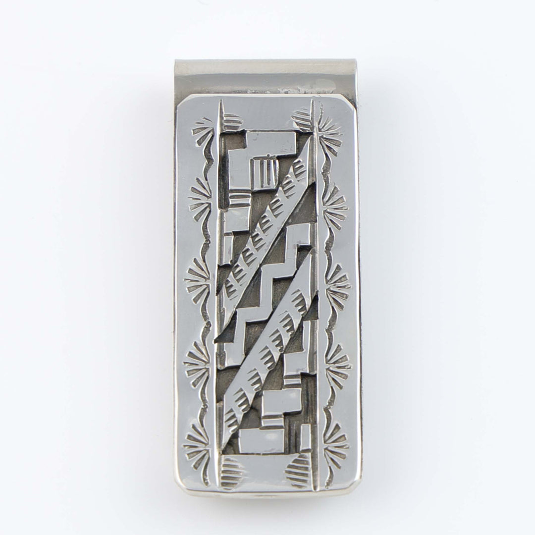 Navajo Overlay Money Clip