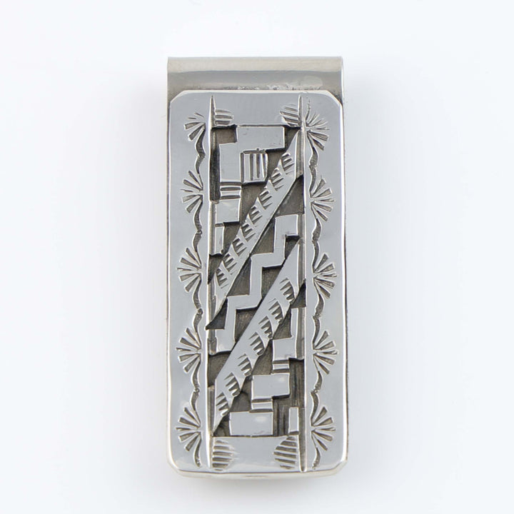 Navajo Overlay Money Clip