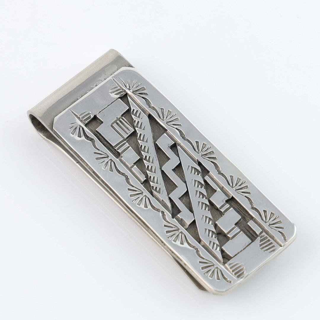 Navajo Overlay Money Clip