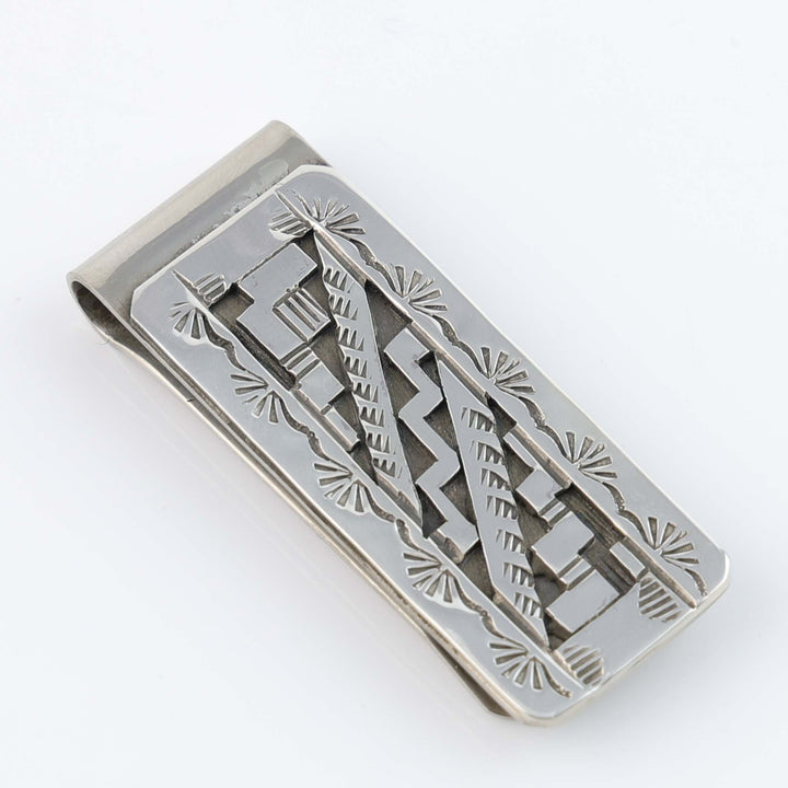 Navajo Overlay Money Clip