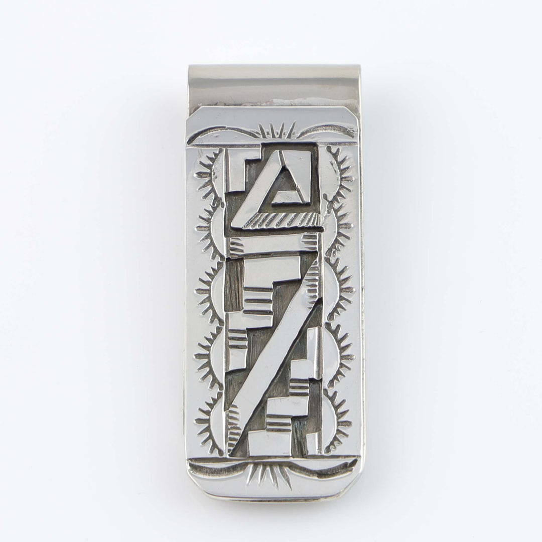 Navajo Overlay Money Clip