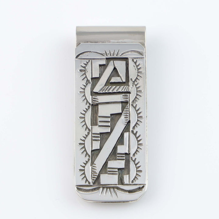 Navajo Overlay Money Clip