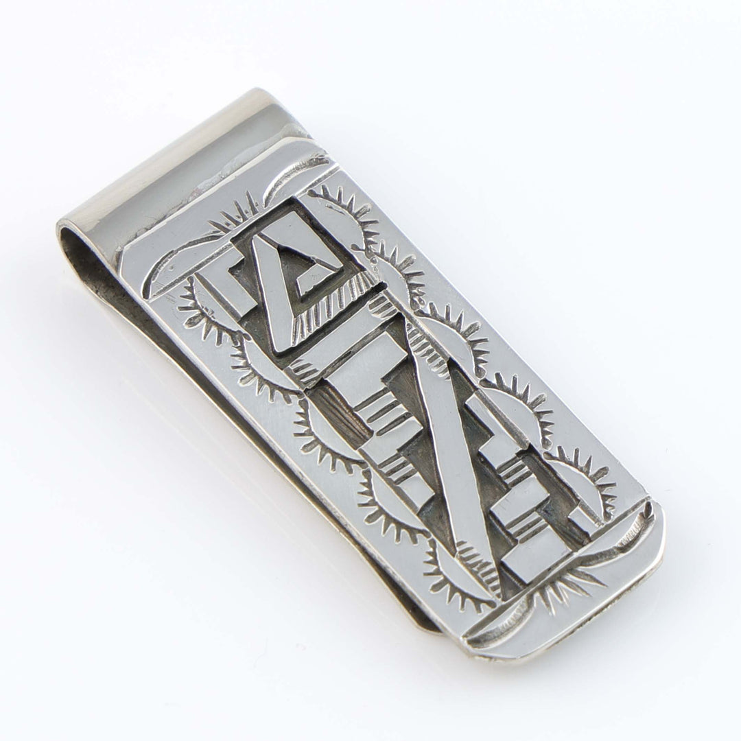 Navajo Overlay Money Clip