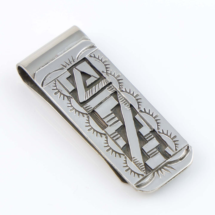 Navajo Overlay Money Clip