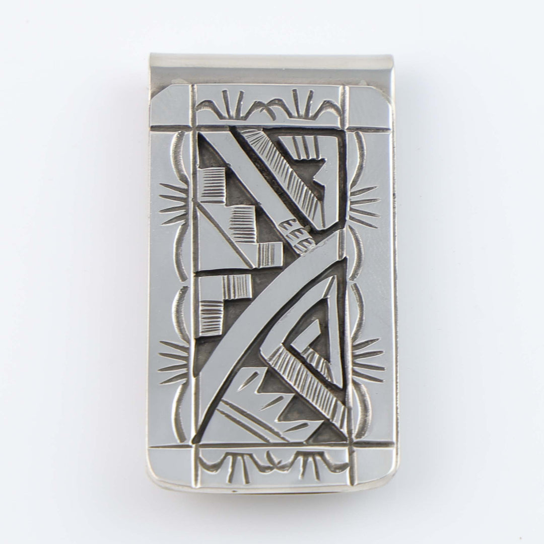 Navajo Overlay Money Clip