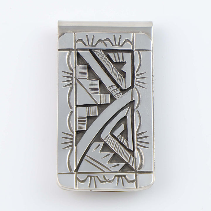 Navajo Overlay Money Clip