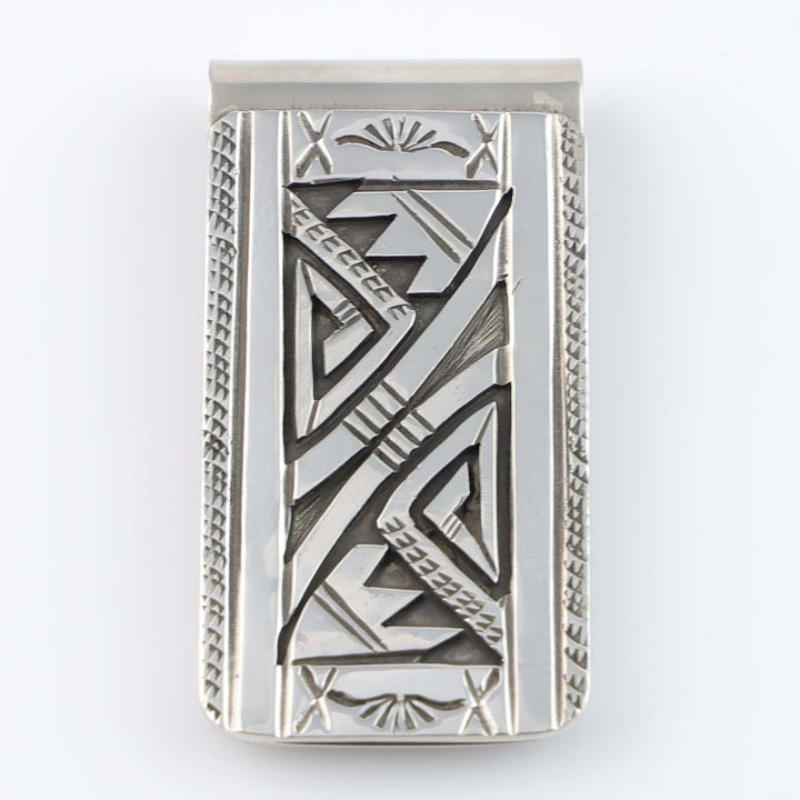 Navajo Overlay Money Clip
