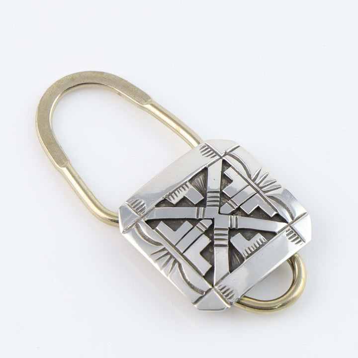 Navajo Overlay Key Ring