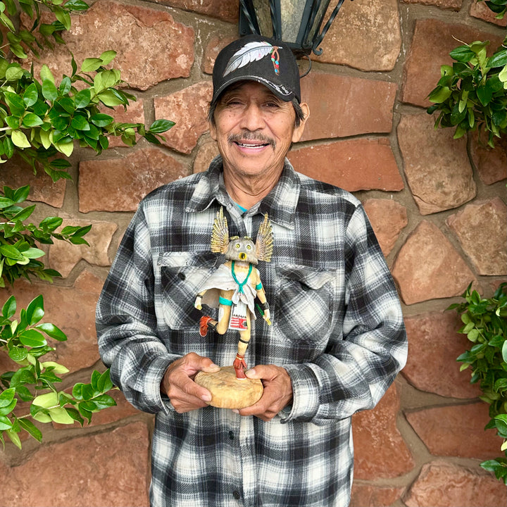 Great Horned Owl Kachina