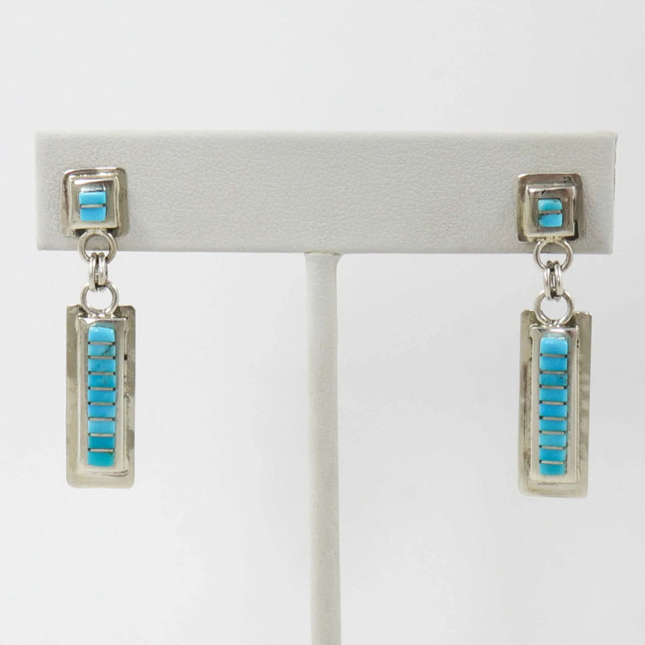 Turquoise Inlay Earrings