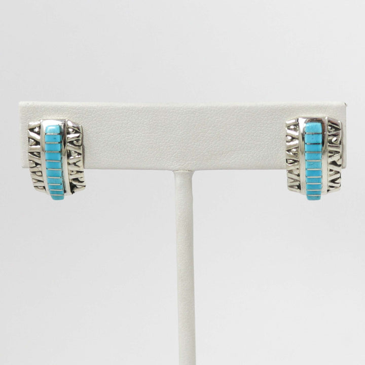 Turquoise Inlay Earrings