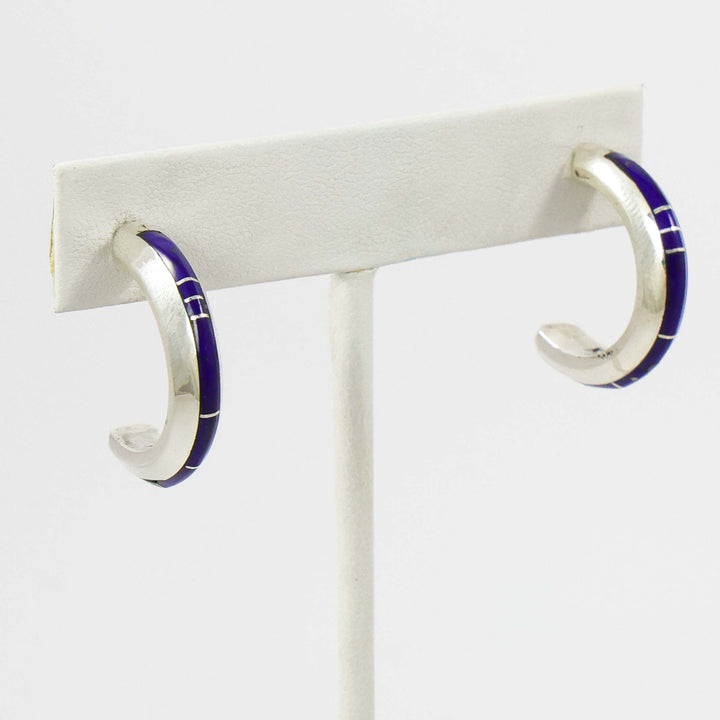 Inlay Hoop Earrings