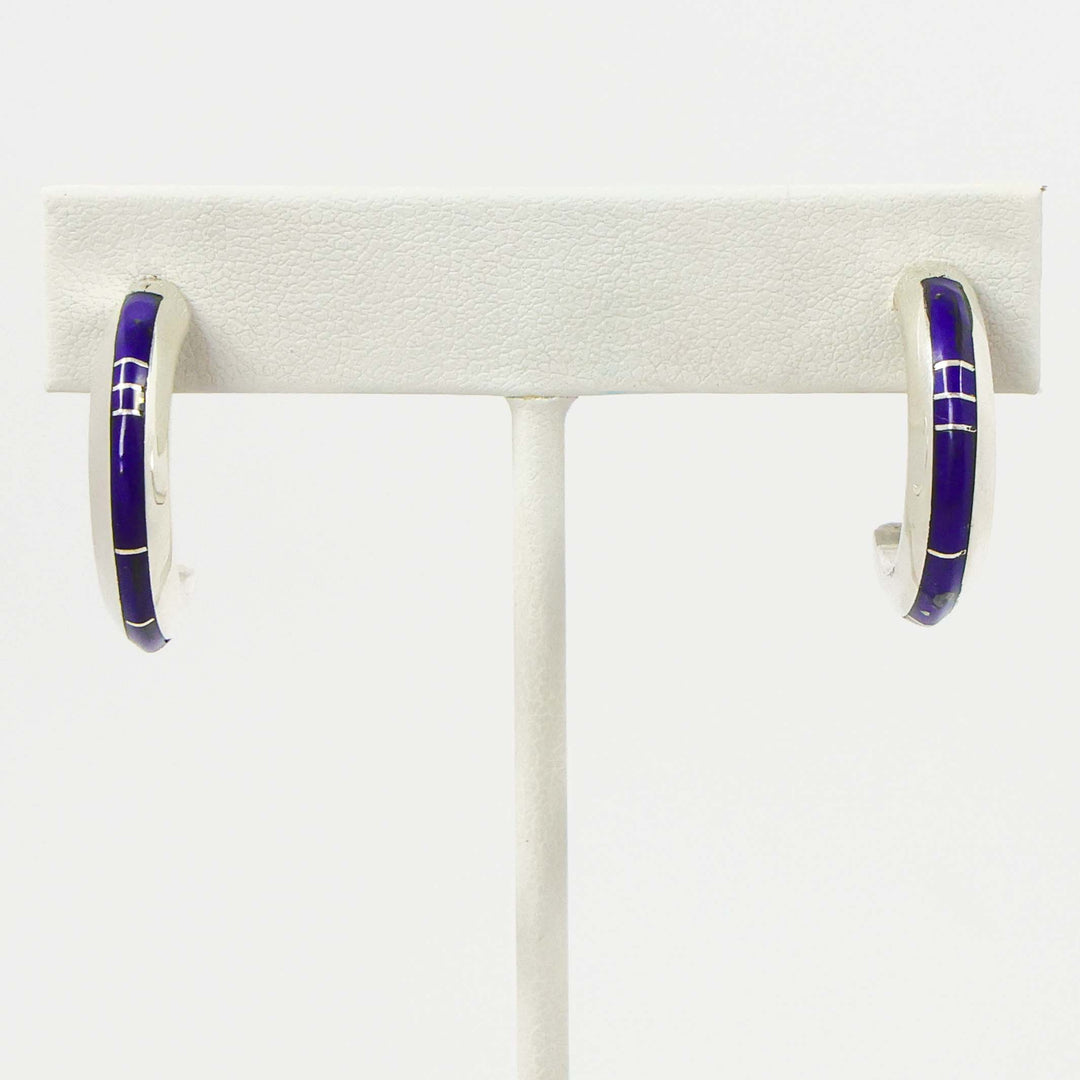Inlay Hoop Earrings