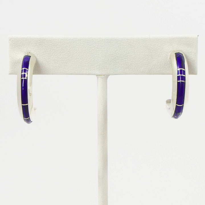 Inlay Hoop Earrings